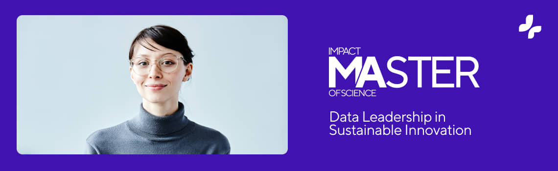 Impact Master in Data Leadership in Sustainable Innovation Profil Header Bild