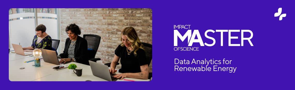 Impact Master in Data Analytics for Renewable Energy Profil Header Bild