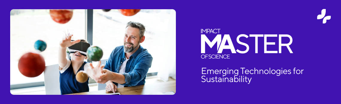 Impact Master in Emerging Technologies for Sustainability Profil Header Bild