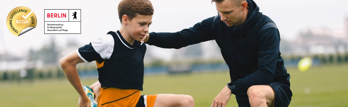 Training & Coaching im Fußball (B.A.) | Duales Studium Profil Header Bild