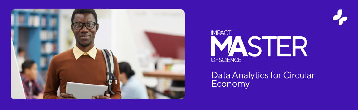 Impact Master in Data Analytics for Circular Economy Profil Header Bild