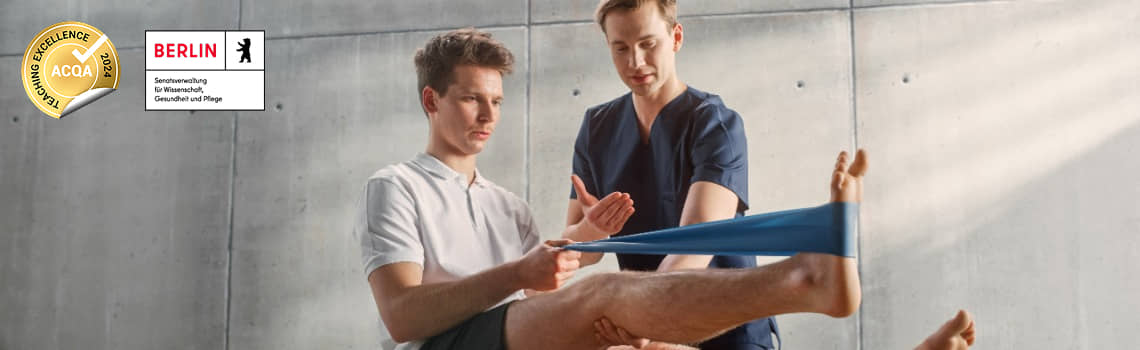Physiotherapie (B.Sc.) | Duales Studium Profil Header Bild