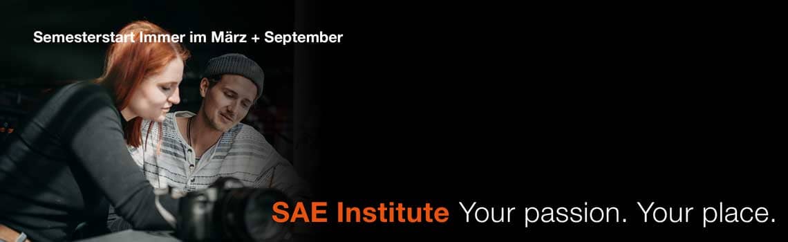 SAE Institute Deutschland Profil Header Bild