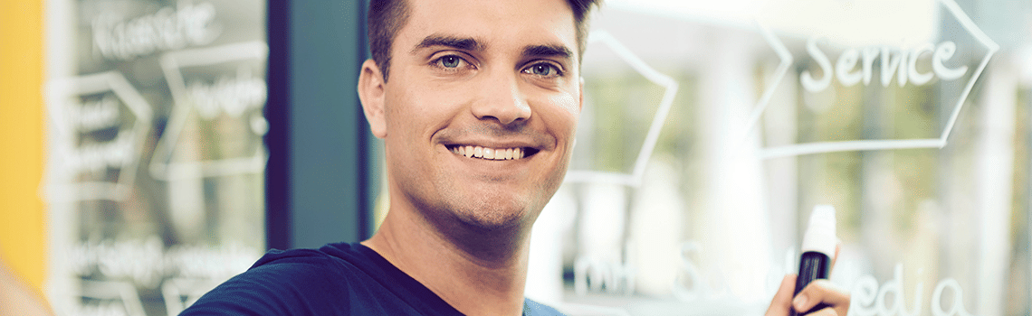 Marketing- & Salesmanagement Profil Header Bild