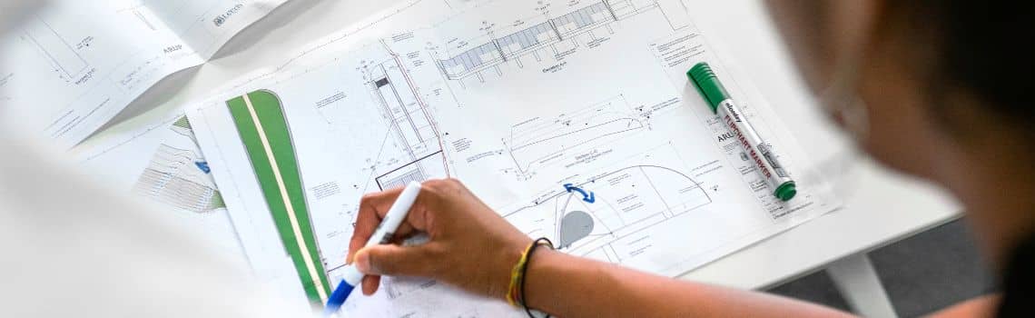 Bauingenieurwesen Profil Header Bild