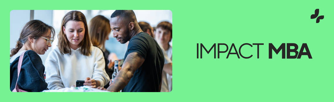 Impact MBA in Sustainability, Innovation & Leadership Profil Header Bild