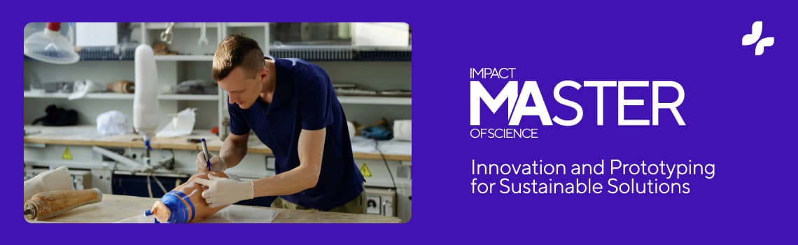 Impact Master in Innovation & Prototyping for Sustainable Solutions Profil Header Bild
