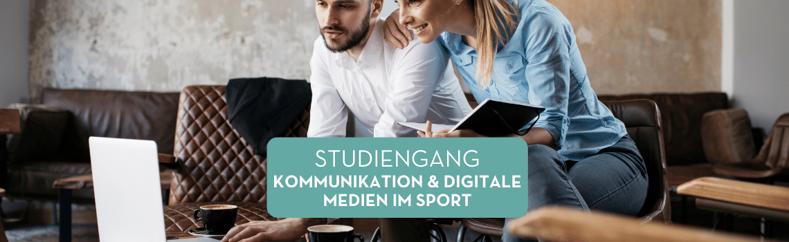 Management - Spezialisierung Kommunikation und digitale Medien im Sport Profil Header Bild