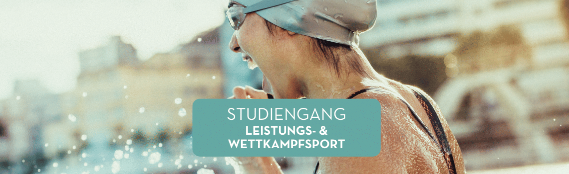 Angewandte Sportwissenschaft - Schwerpunkt Leistungs- und Wettkampfsport Profil Header Bild