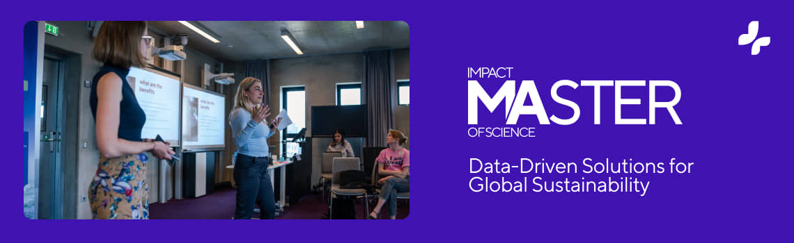 Impact Master in Data-Driven Solutions for Global Sustainability Profil Header Bild