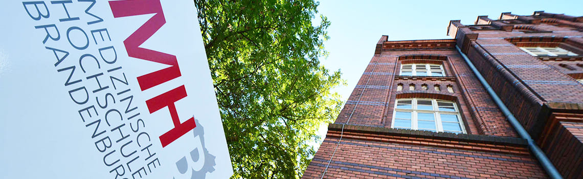 Medizinische Hochschule Brandenburg Theodor Fontane Profil Header Bild