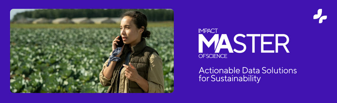 Impact Master in Actionable Data Solutions for Sustainability Profil Header Bild