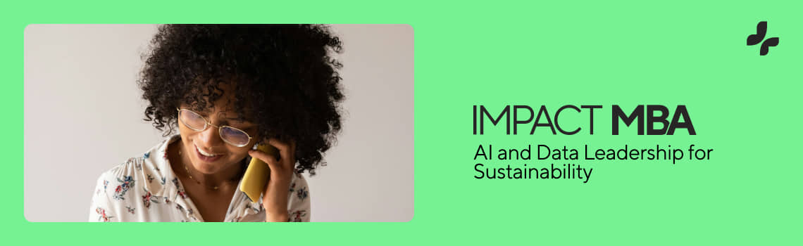 Impact MBA in AI & Data Leadership for Sustainability Profil Header Bild